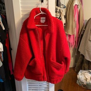 Red I.AM.GIA Pixie Coat